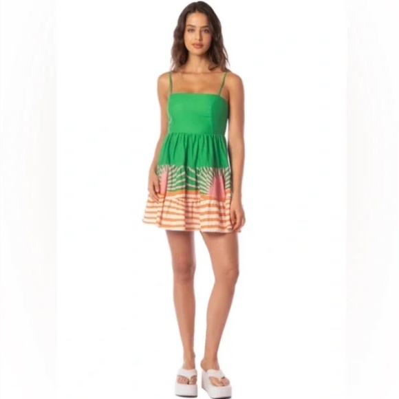 NWT Maaji Sunrise Colada Emily Short cover up  Dress sz Small S - Picture 4 of 8